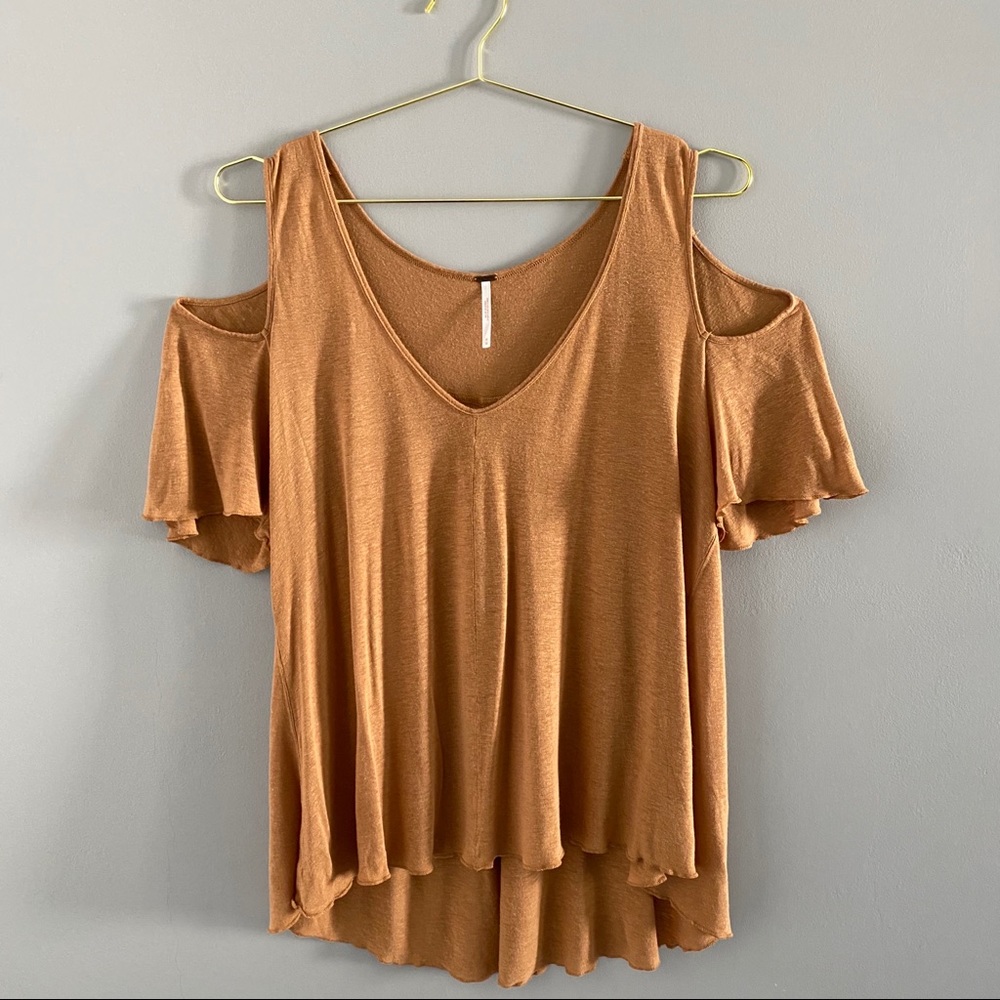 FREE PEOPLE Women’s Peek Shoulder Blouse - Medium